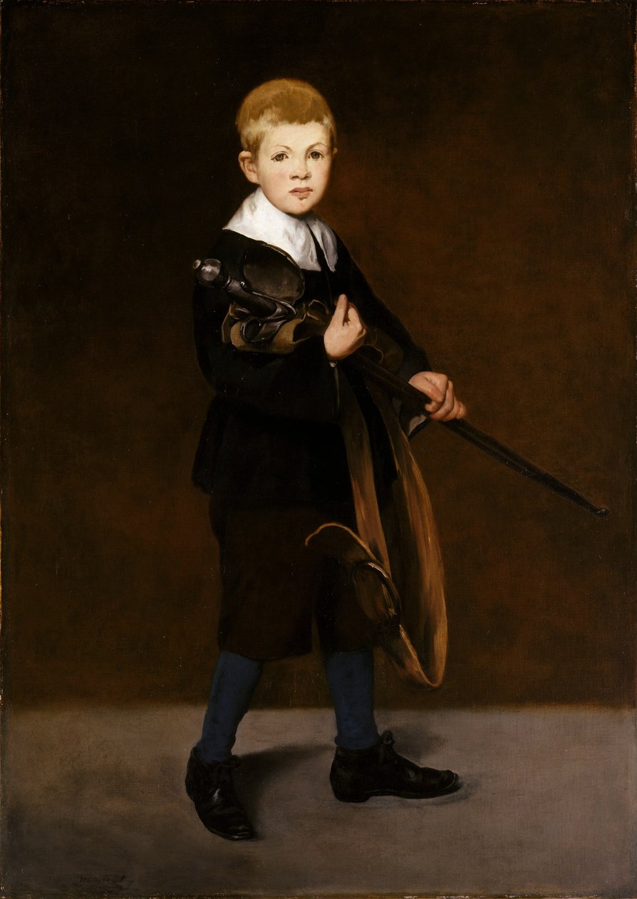 Dziecko z mieczem autorstwa Édouard Manet