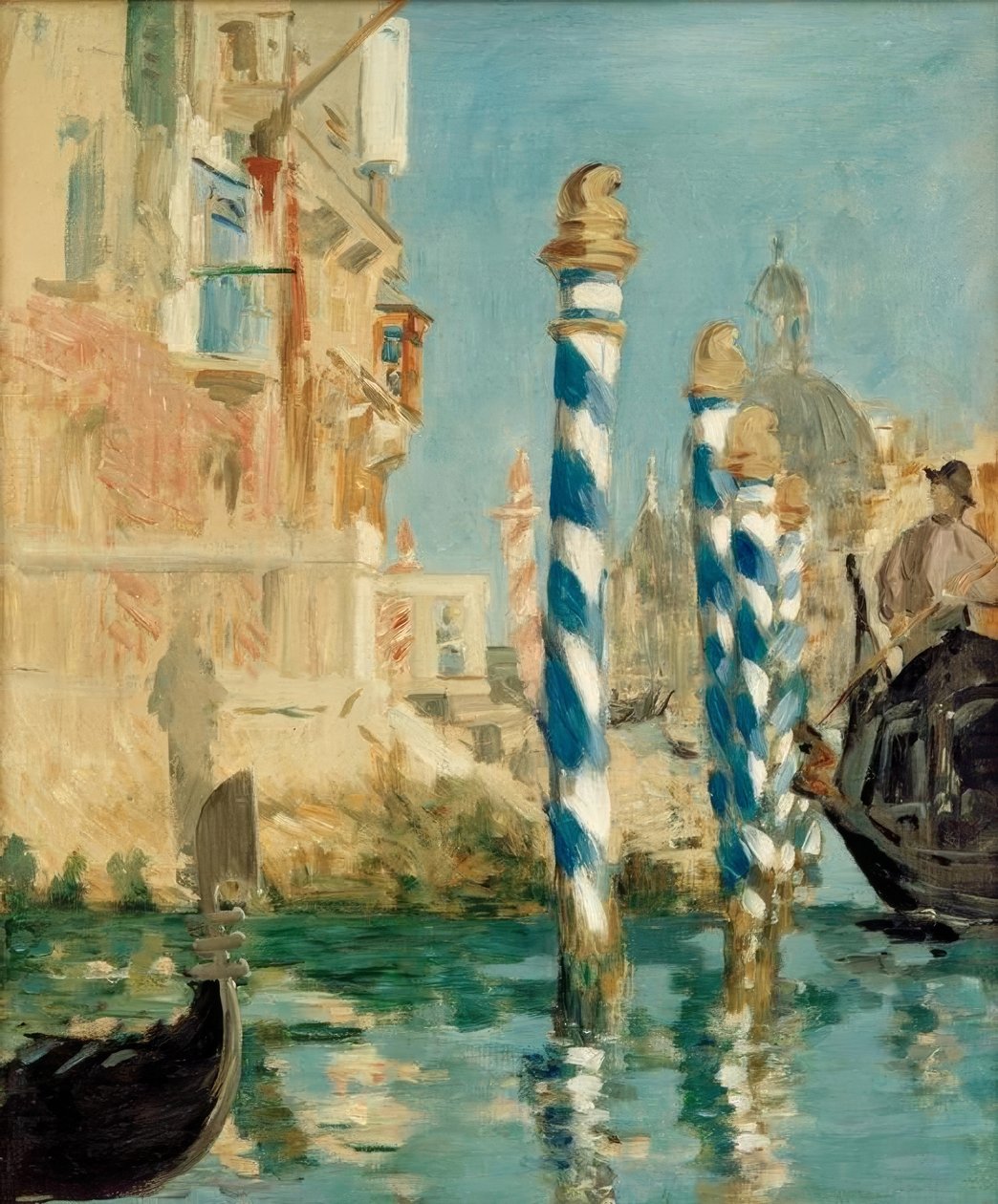 Canal Grande w Wenecji (Widok Wenecji) autorstwa Édouard Manet