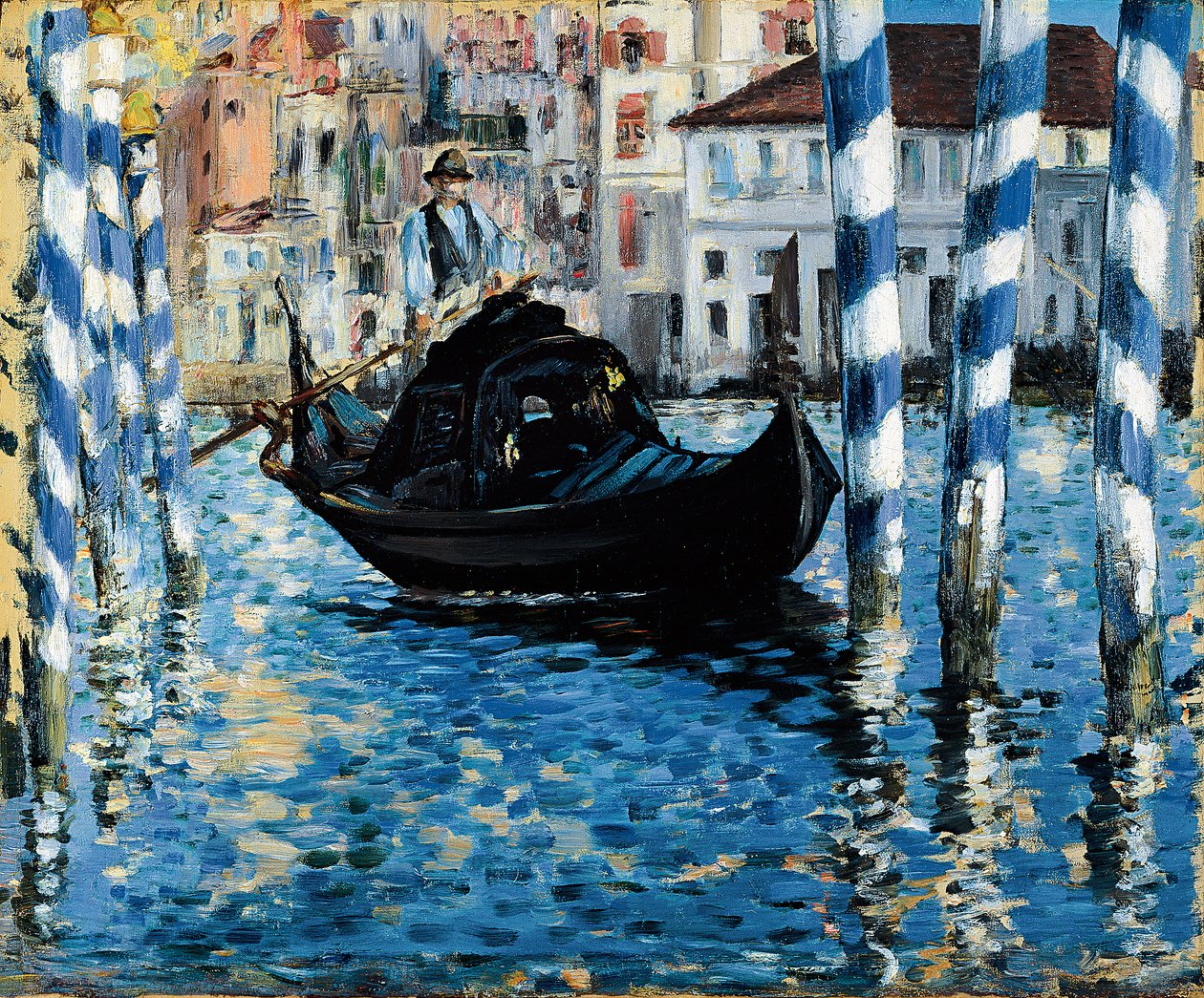 Canal Grande w Wenecji autorstwa Édouard Manet
