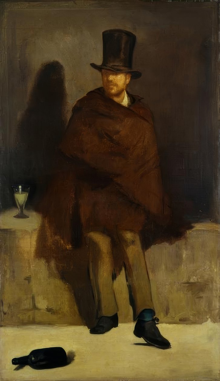 Pijący Absynt autorstwa Édouard Manet