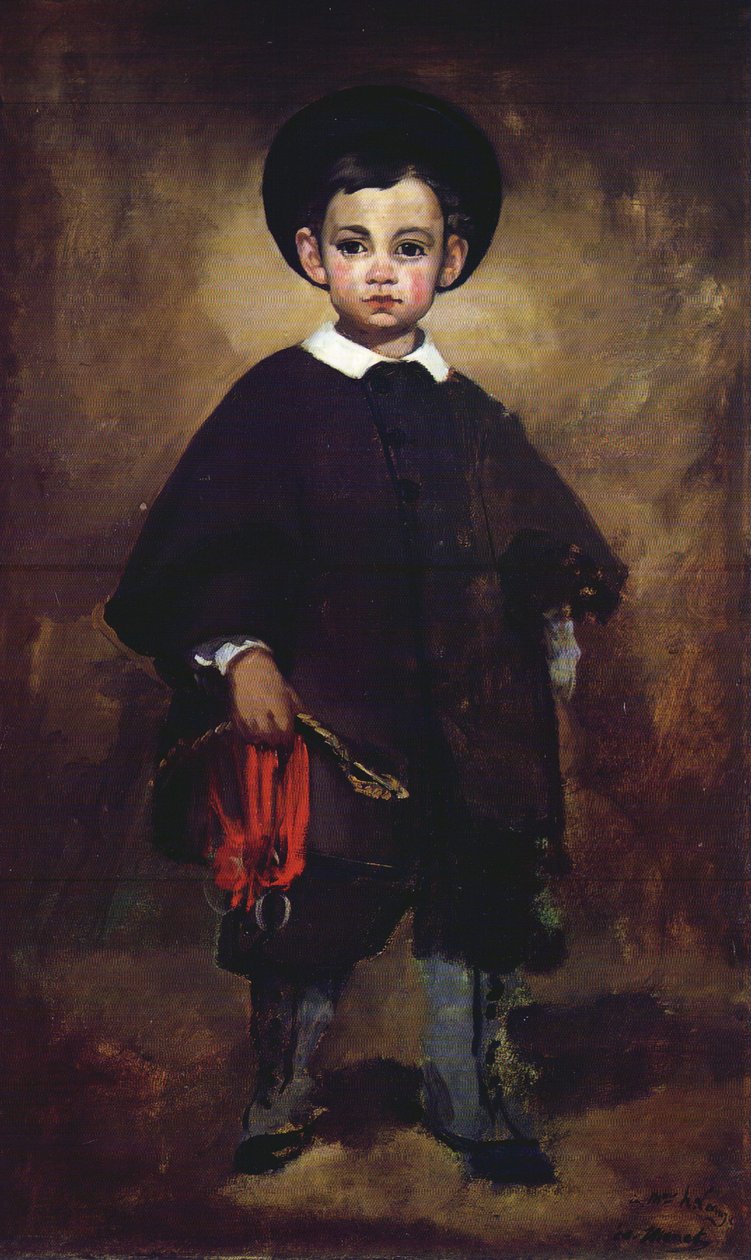 Mała Lange autorstwa Édouard Manet