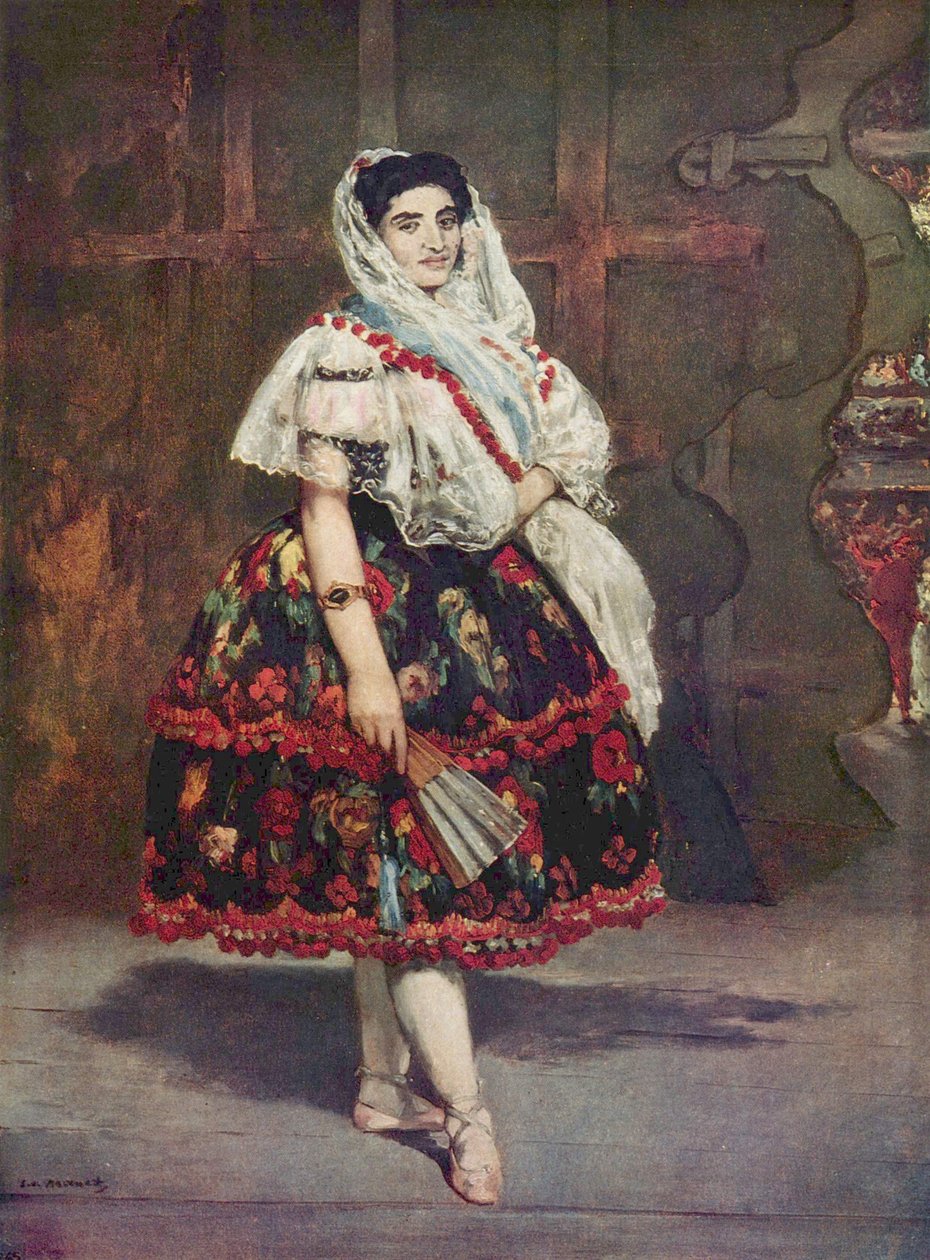 Lola z Walencji autorstwa Édouard Manet