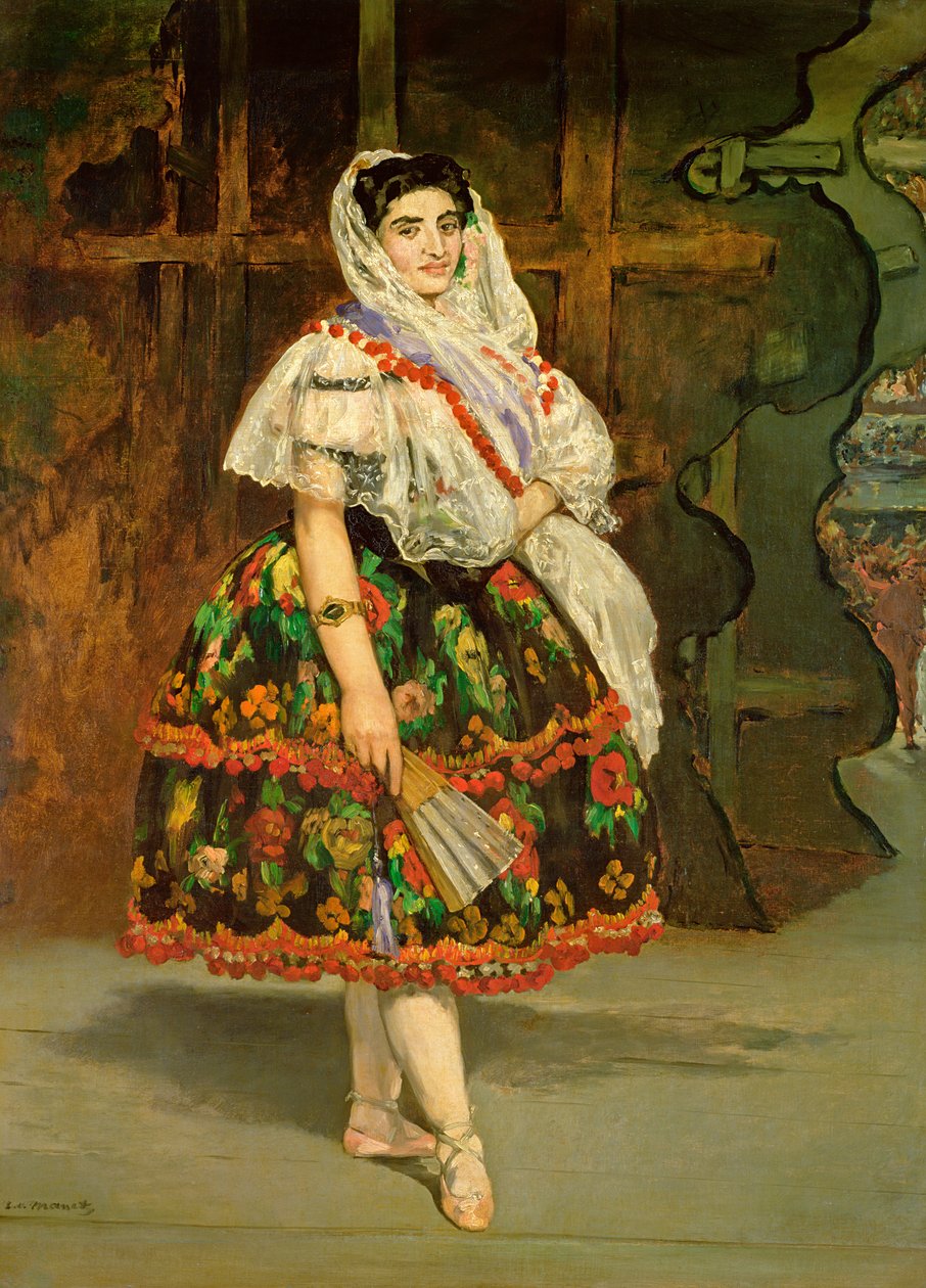 Lola z Walencji, 1862 autorstwa Édouard Manet