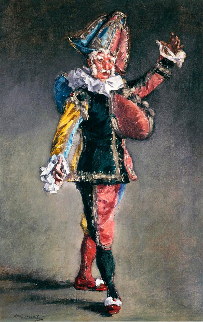 Polichinelle, 1873 autorstwa Édouard Manet