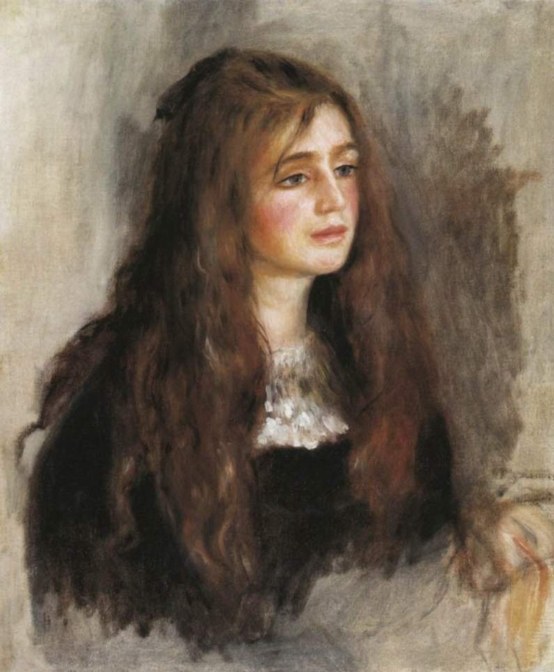 Portret Julie Manet autorstwa Édouard Manet