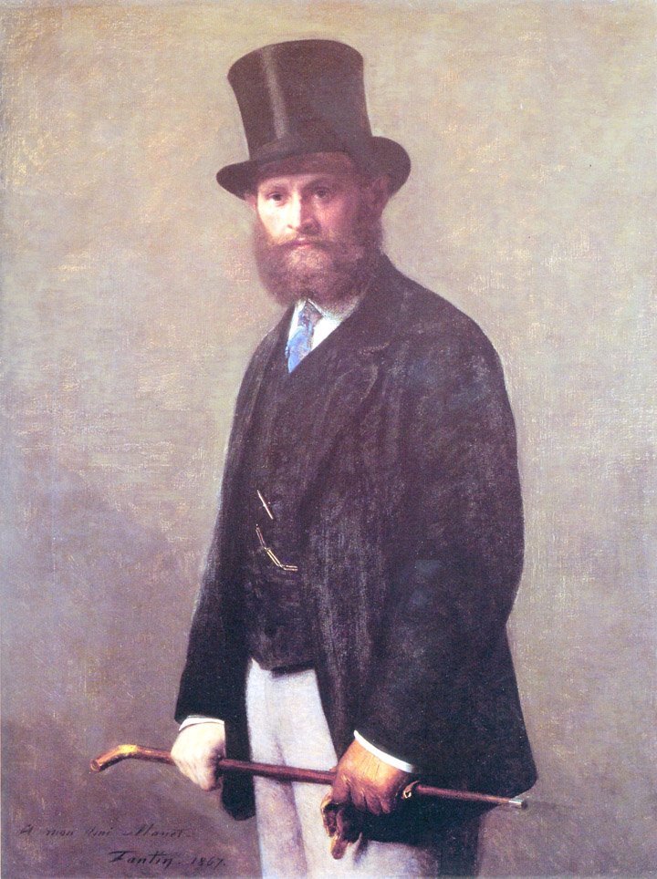 Portret Édouarda Maneta autorstwa Édouard Manet