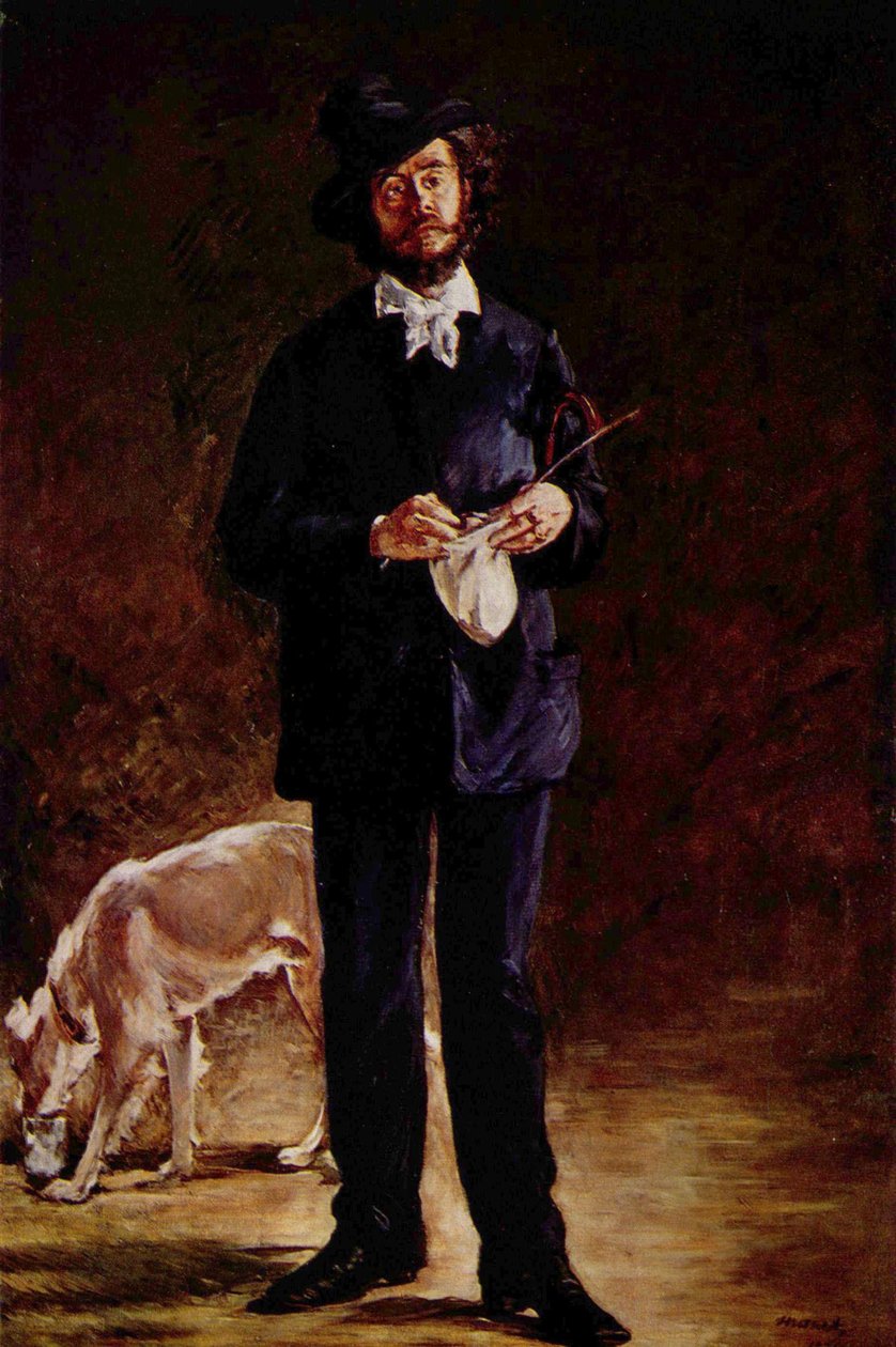 Portret Gilberta-Marcellina Desboutina autorstwa Édouard Manet