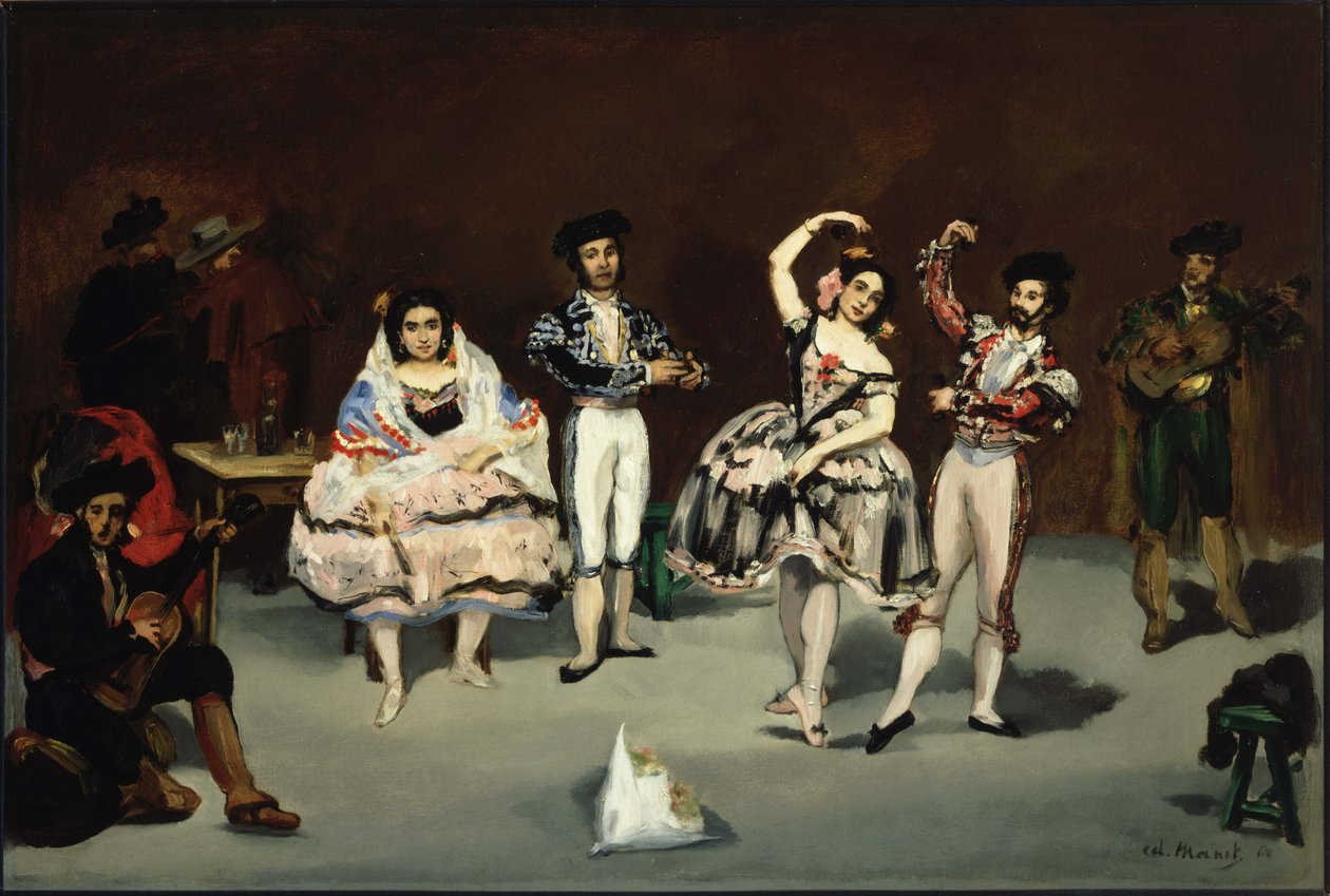 Balet Hiszpański autorstwa Édouard Manet