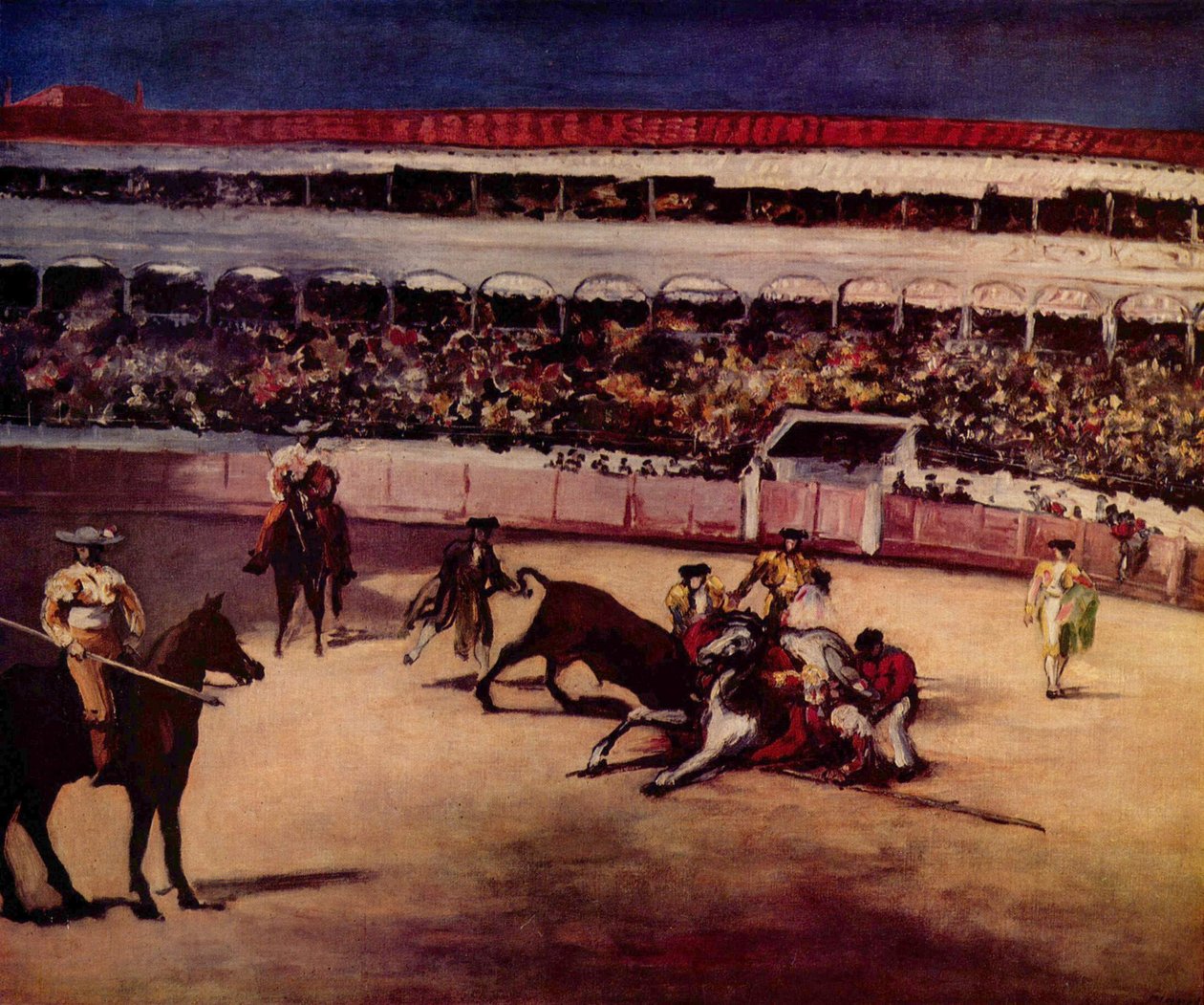 Walka byków autorstwa Édouard Manet