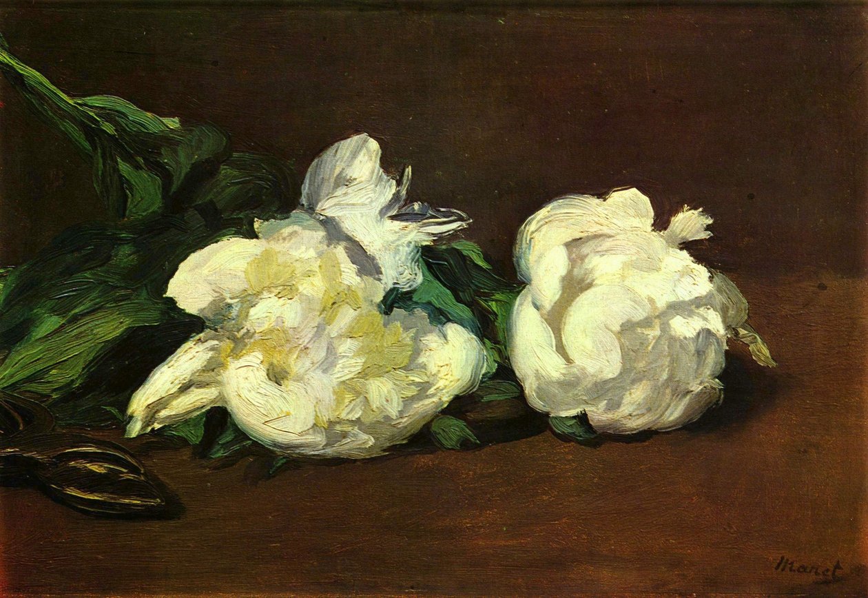 Martwa natura autorstwa Édouard Manet