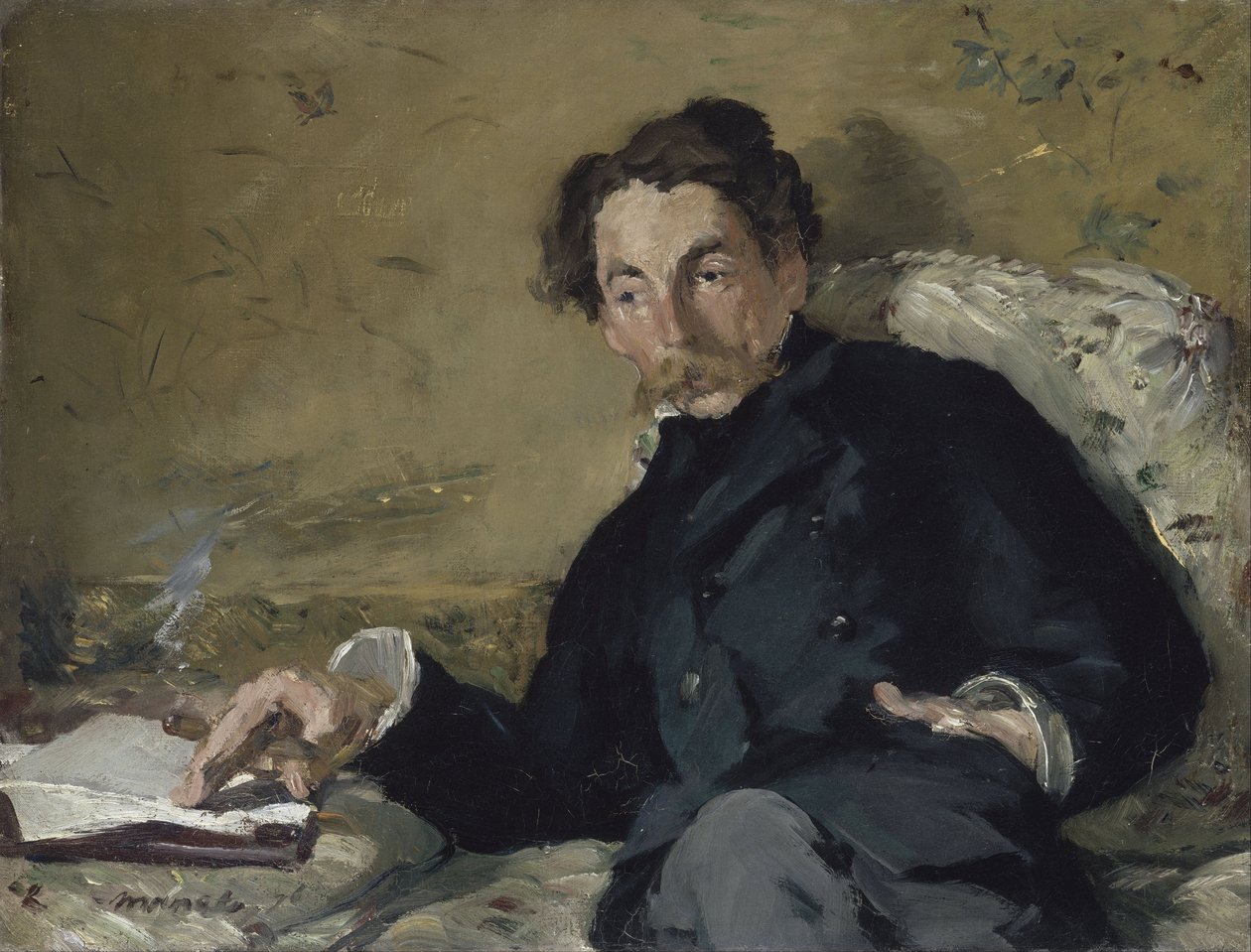 Stephane Mallarme autorstwa Édouard Manet