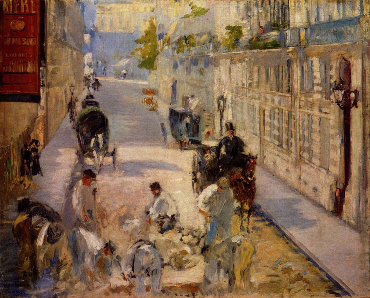 Drogowcy autorstwa Édouard Manet
