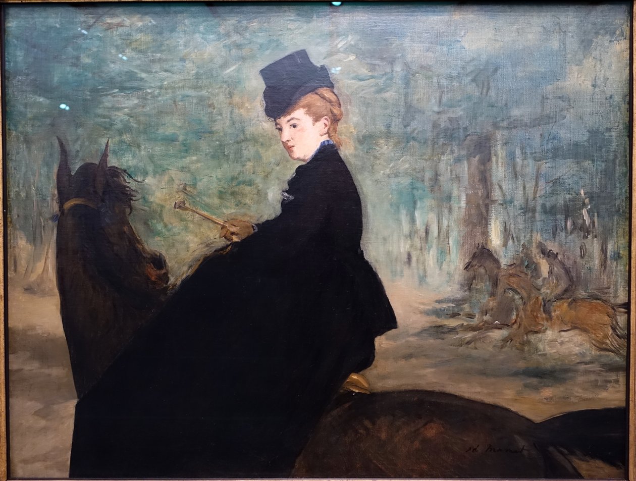 Amazonka, portret Marie Lefebure autorstwa Édouard Manet