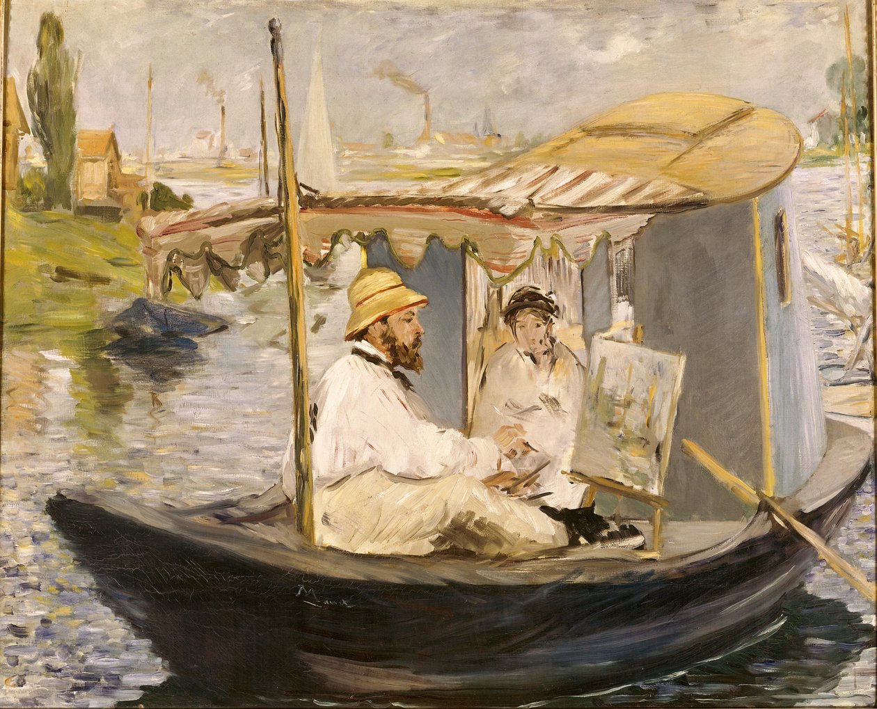 Łódź autorstwa Édouard Manet