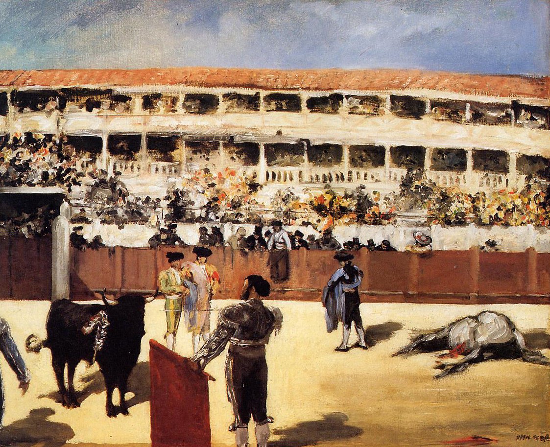 Walka byków autorstwa Édouard Manet