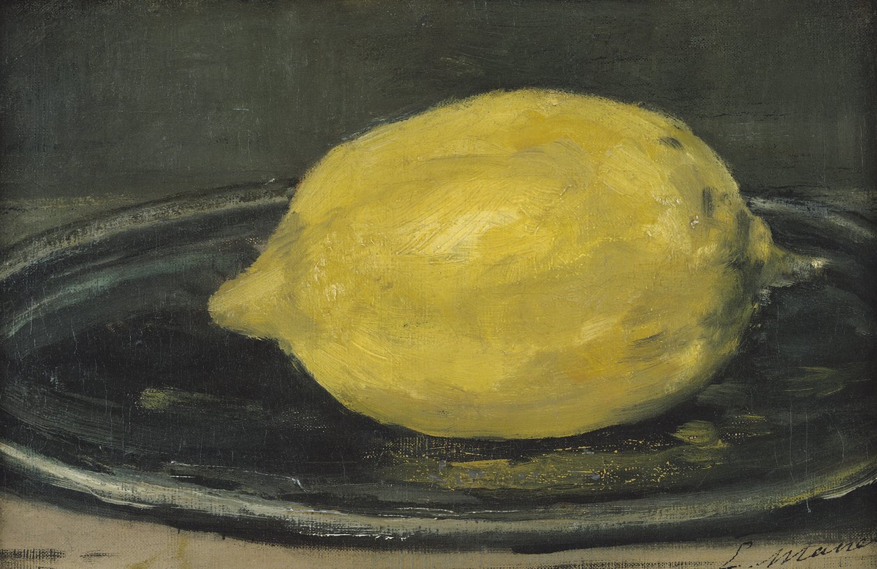 Cytryna, 1880 autorstwa Édouard Manet