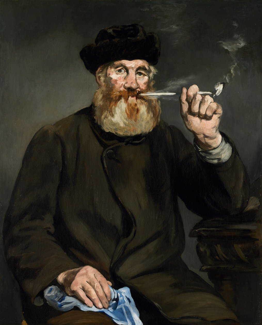 Palacz, 1866 autorstwa Édouard Manet