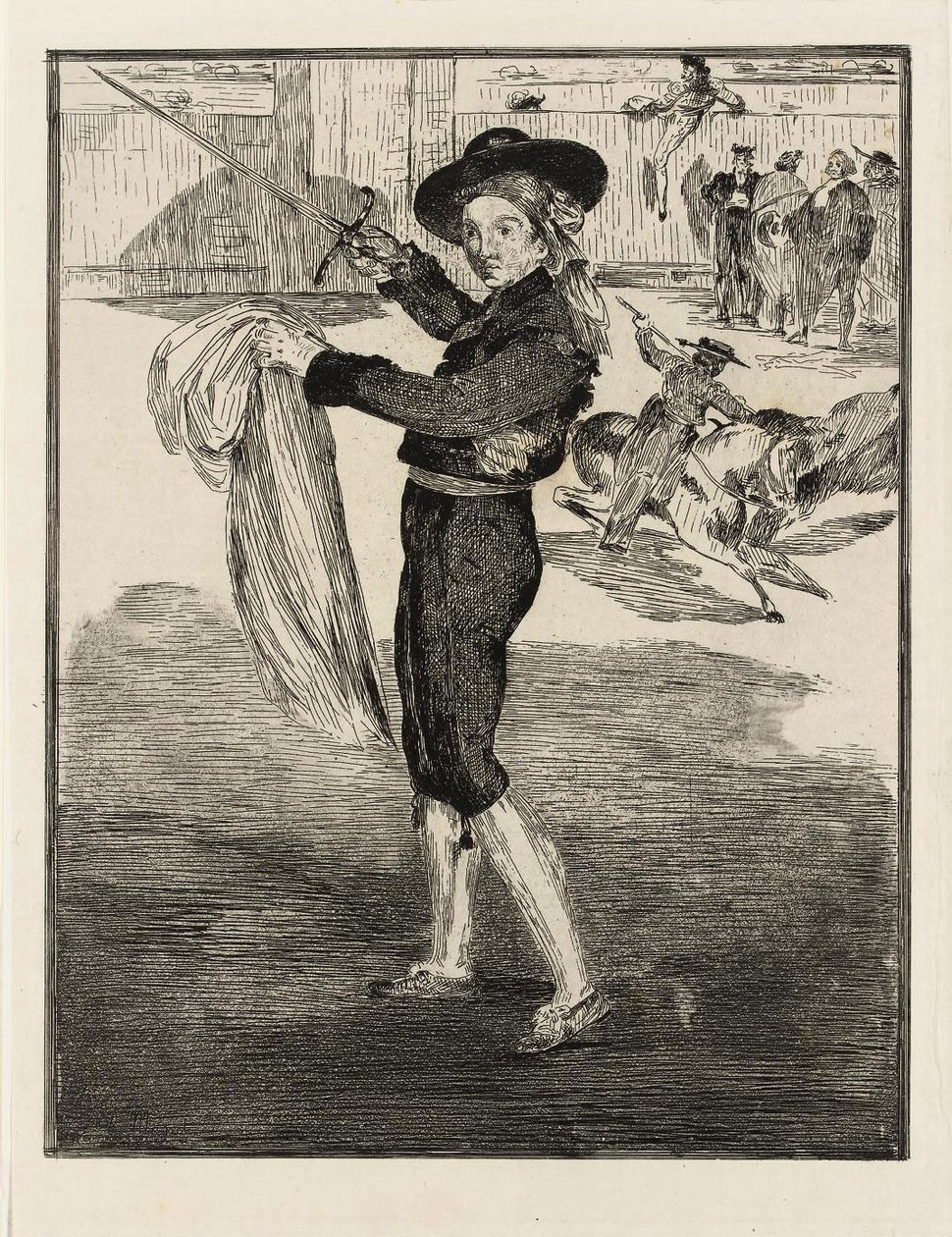 Victorine Meurand w kostiumie dEspada autorstwa Édouard Manet