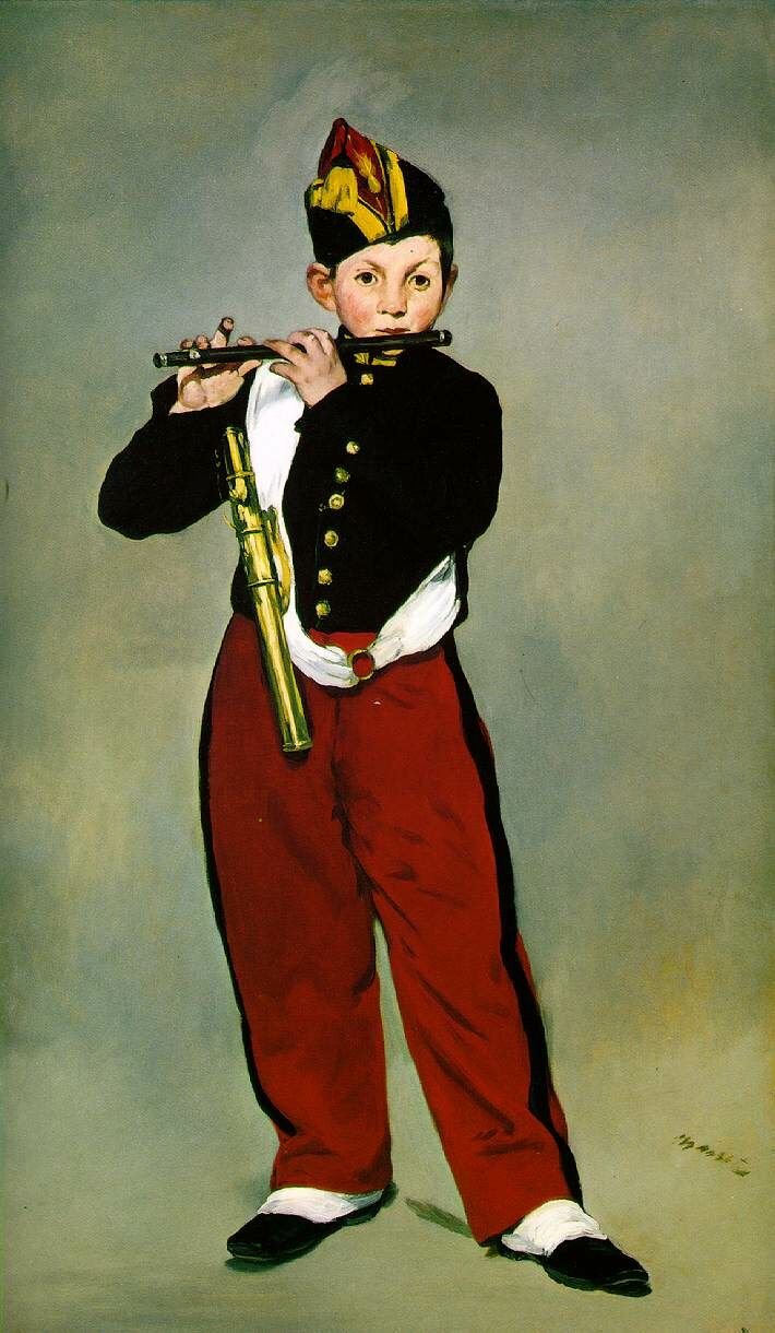 Młody flecista, czyli Fifer autorstwa Édouard Manet
