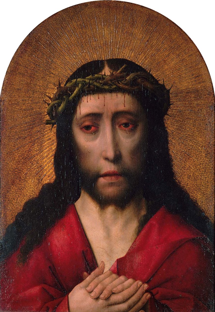 Chrystus ukoronowany cierniem autorstwa follower of Dieric Bouts