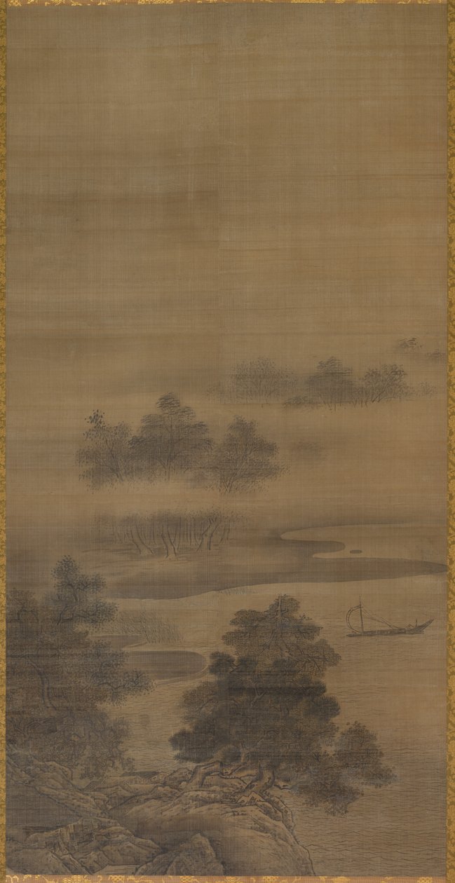Krajobraz autorstwa follower of Sesshū Tōyō