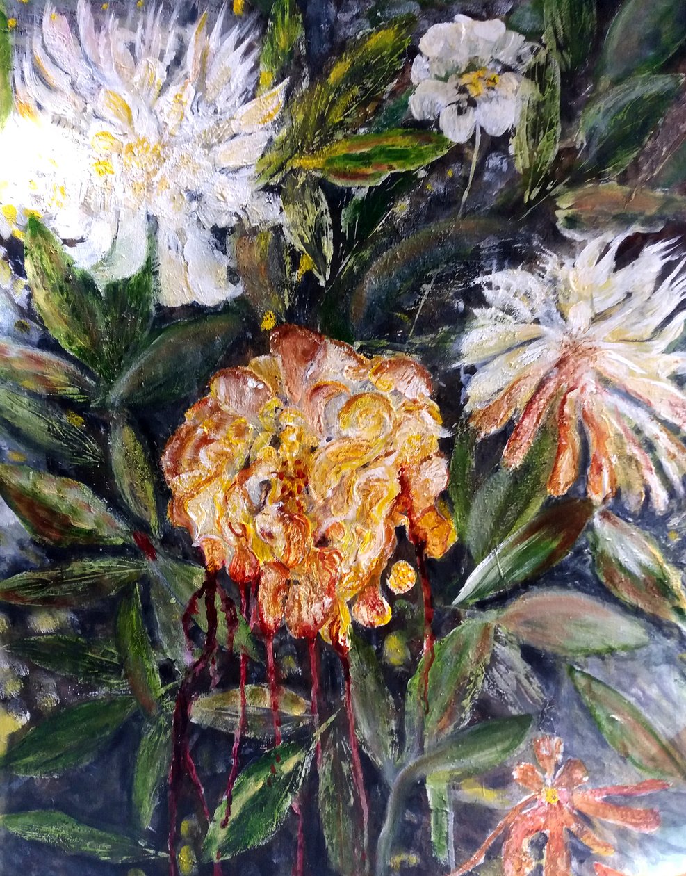 Krwawiąca piwonia, 2017 autorstwa jocasta shakespeare