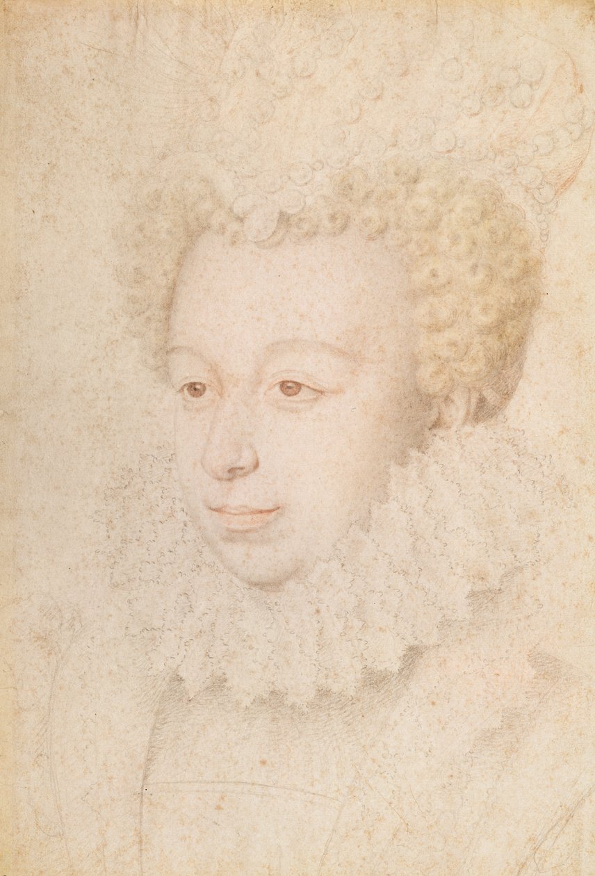 Portret kobiety autorstwa Daniel Dumonstier or Dumoustier