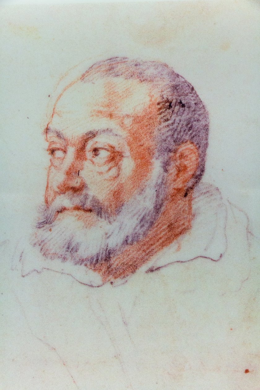 Portret Jacopo Barozziego da Vignola autorstwa or Zuccaro Federico Zuccari