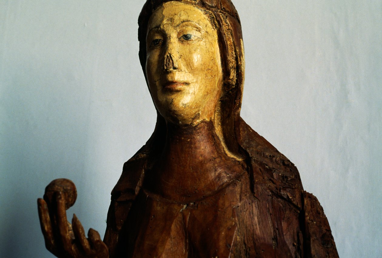 Figura kobieca, drewniana figurka autorstwa Unbekannt Unbekannt
