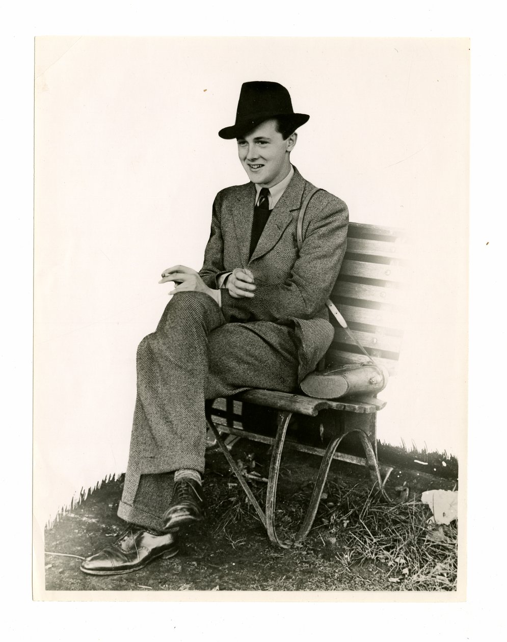 Lord Burlington, ok. 1938 (zdjęcie czarno-białe) autorstwa Unbekannt Unbekannt