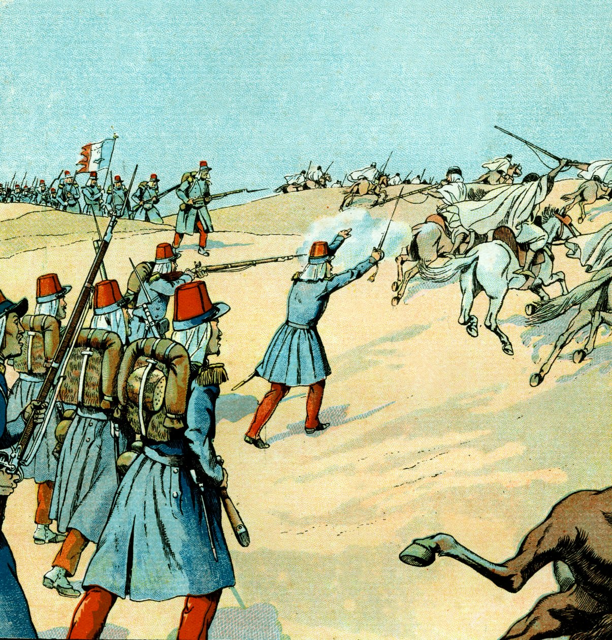 Podbój Algierii przez armię francuską w 1830 r autorstwa pseudonym for Onfray de Breville Jacques Job