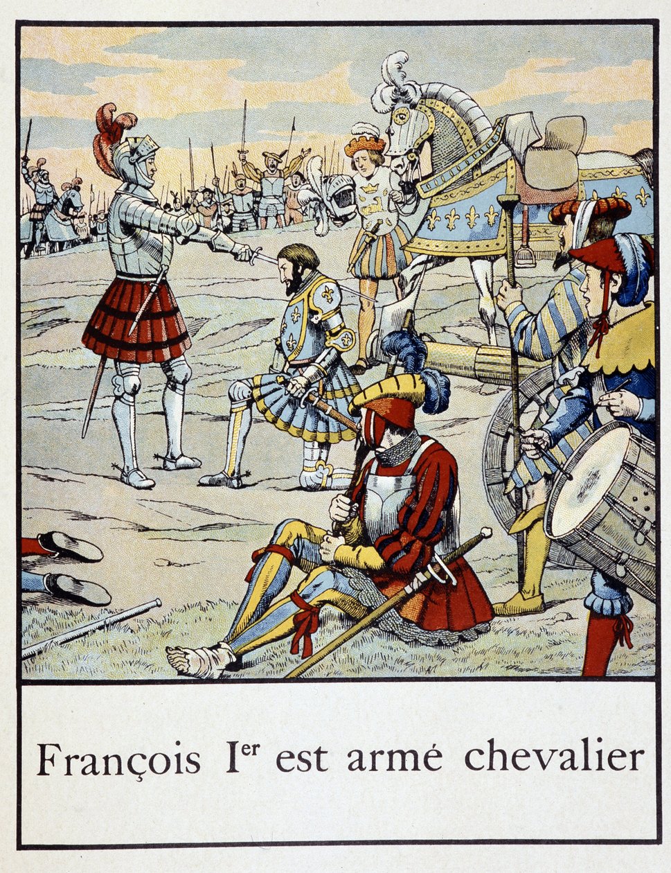 Francois 1er to broń rycerska - w „Mała historia Francji” Jacquesa Bainville