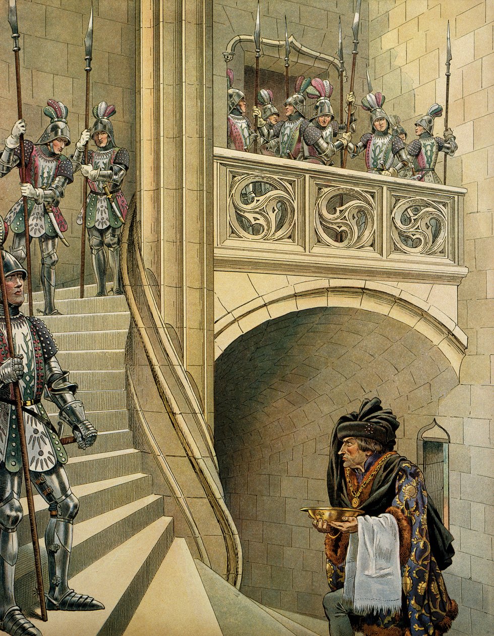 Historia Francji w średniowieczu (średniowiecze): Olivier Le Dain (lub Le Daim autorstwa pseudonym for Onfray de Breville Jacques Job