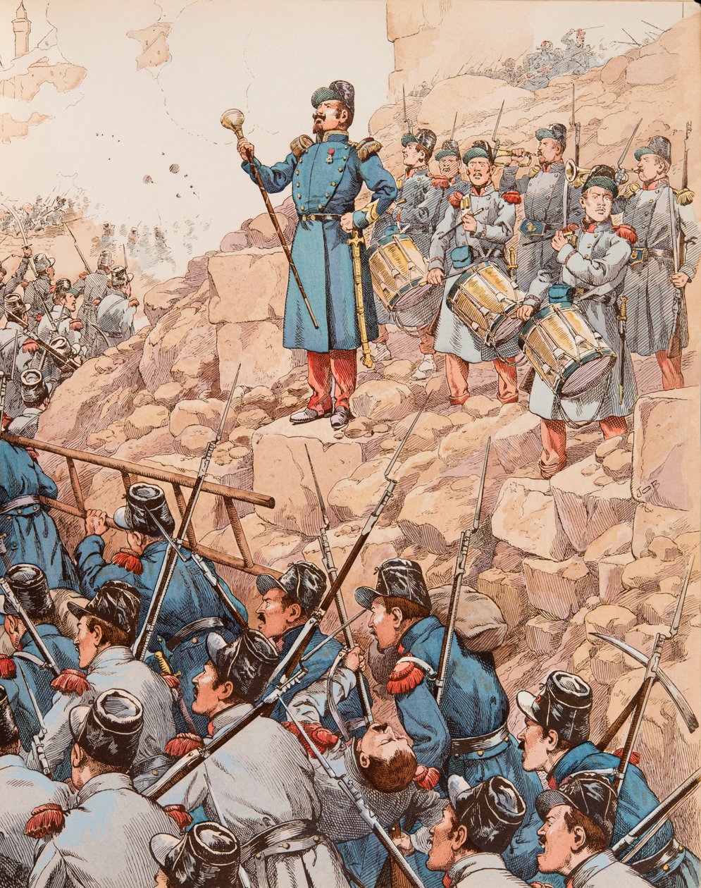 Jacques Marie Gaston Onfroy de Breville dit JOB (1858-1931) - Drum Major za Napoleona III (1808-1873) Ze zbiorów prywatnych autorstwa pseudonym for Onfray de Breville Jacques Job