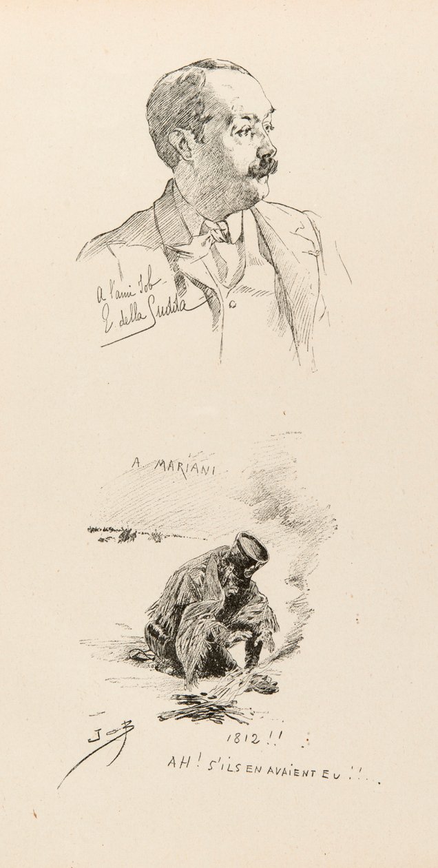 Portret Hioba (Jacques Marie Gaston Onfroy de Breville autorstwa pseudonym for Onfray de Breville Jacques Job