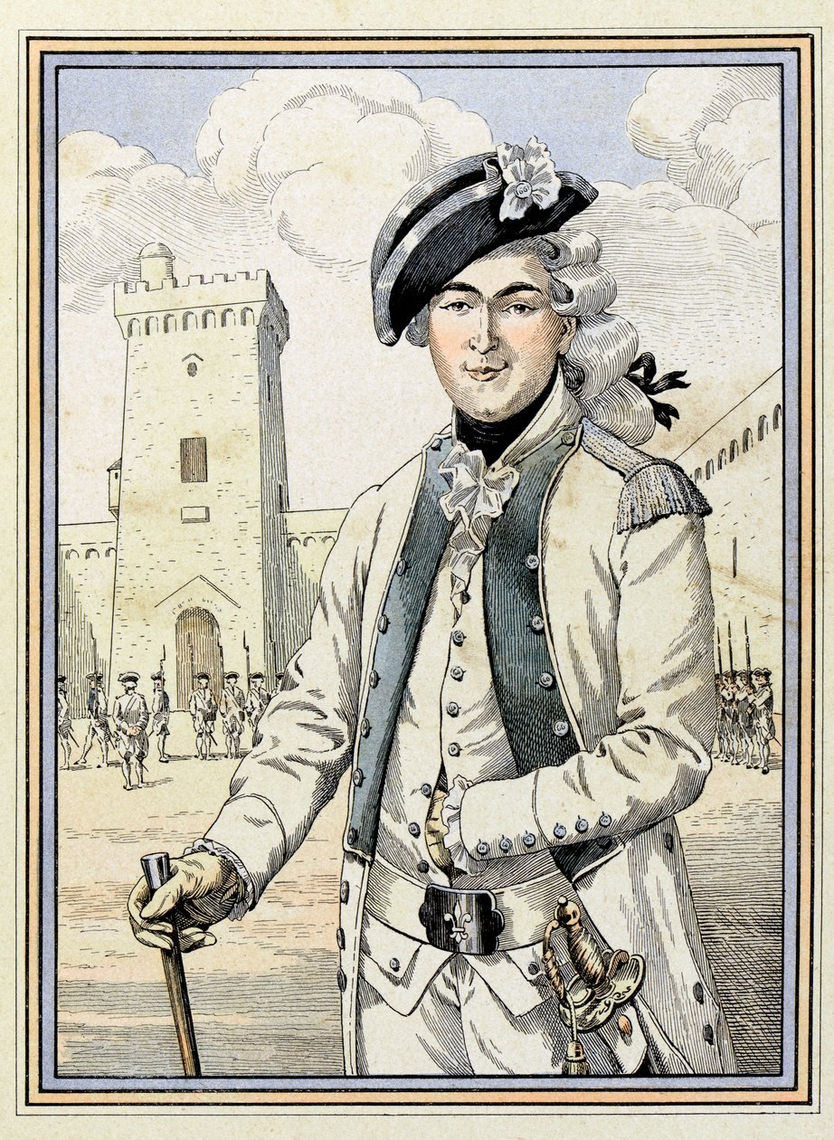 Portret Teofila Malo Corret de La Tour (lub Latour) d