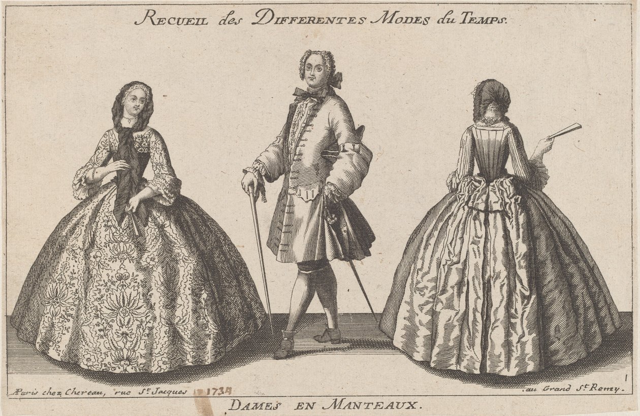 Panie w płaszczach autorstwa published by Jacques Chéreau