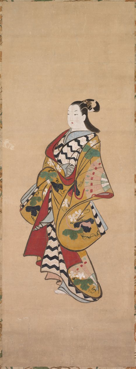 Kurtyzana autorstwa studio of Kaigetsudō Ando