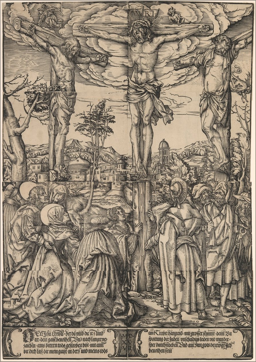 Ukrzyżowanie, 1527. autorstwa the Elder Hans Burgkmair