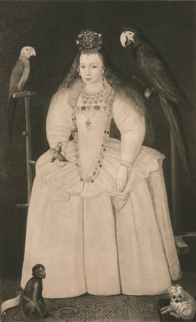 „Arabella Stewart”, ok. XVI w., 1904 r. autorstwa the Younger Marcus Gheeraerts