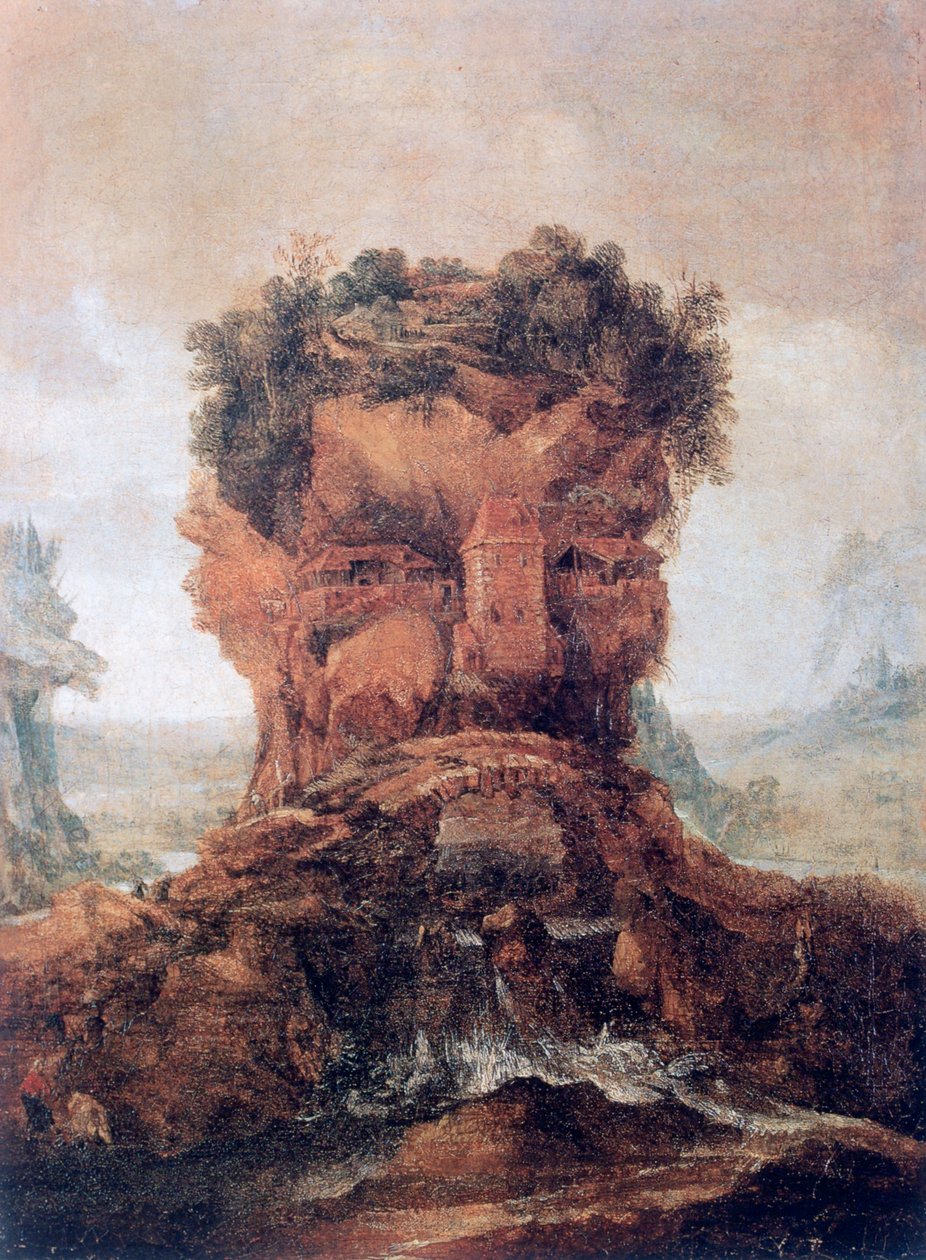 „Krajobraz antropomorficzny”, c1600-1635 autorstwa the younger Joos de Momper