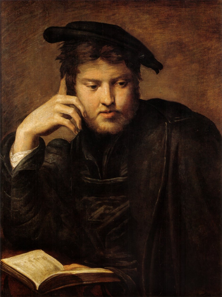 CZŁOWIEK Z KSIĄŻKĄ autorstwa Parmigianino