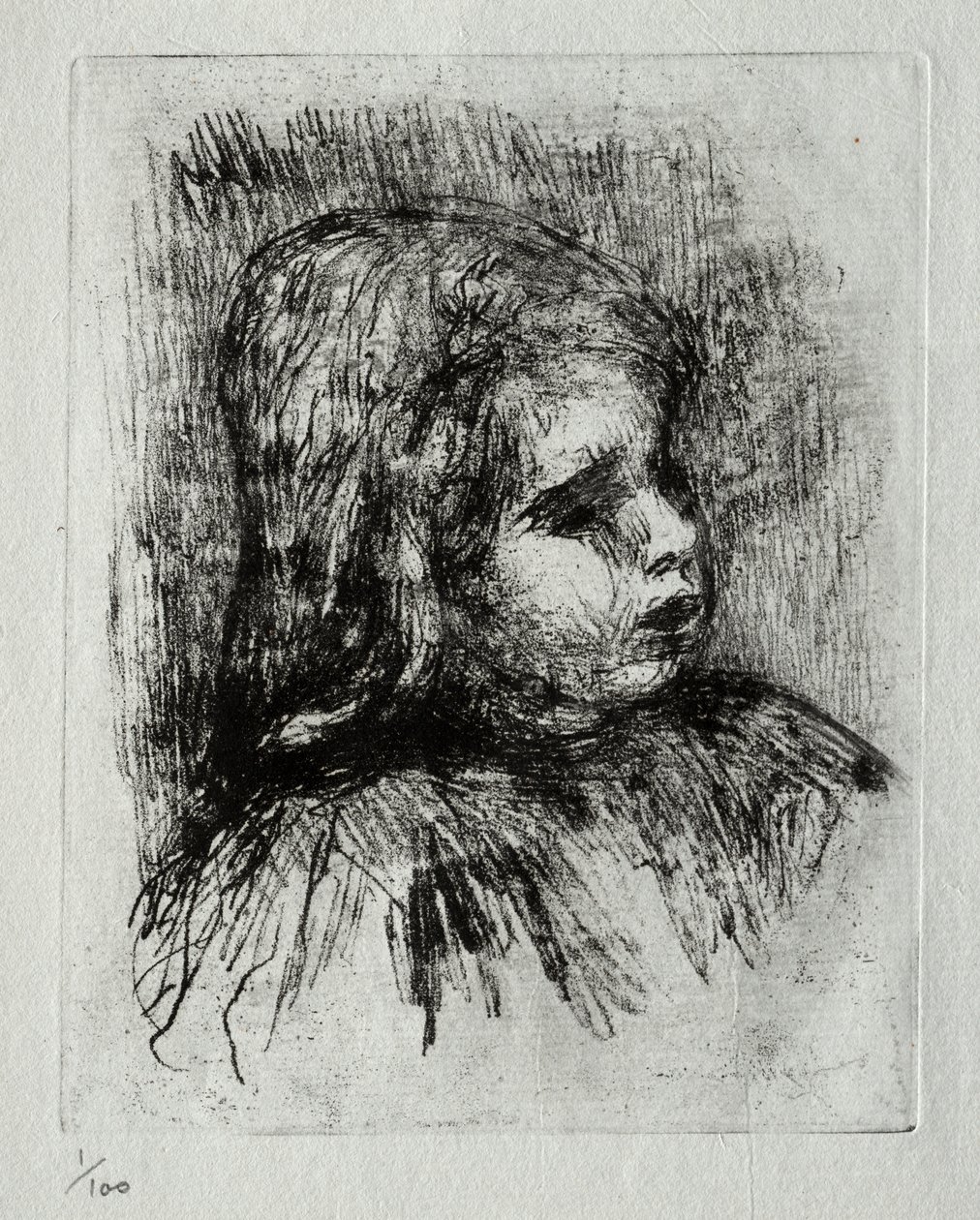 Claude Renoir, trzy czwarte w prawo autorstwa workshop of Peter Vischer