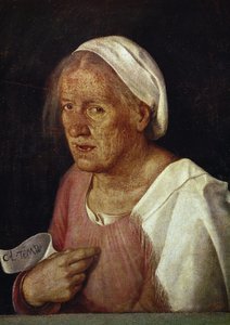 La Vecchia (Stara kobieta), po 1505 (olej na płótnie)