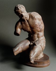 Męski tors. Rzeźba autorstwa Giambologna