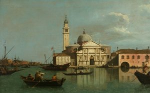 Kościół San Giorgio Maggiore, Wenecja, ok. 1740 (olej na płótnie)