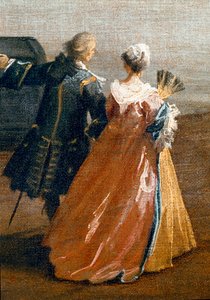 Widok Zagłębia Świętego Marka w Wenecji (olej na płótnie) autorstwa Canaletto