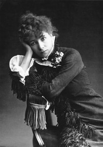 Sarah Bernhardt (1844-1923), zdjęcie Nadara z 1877 r