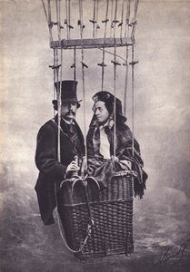 Nadar, francuski fotograf i aeronauta (zdjęcie czarno-białe) autorstwa (1820 1910) (after) Nadar