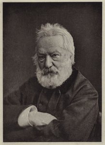 Victor Hugo (zdjęcie czarno-białe) autorstwa Nadar